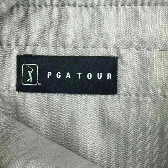 PGA Men’s Khaki Golf Shorts Size 38 - Picture 3 of 5
